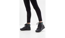 Ботинки EDART 311.omega2bl.black+green/мех