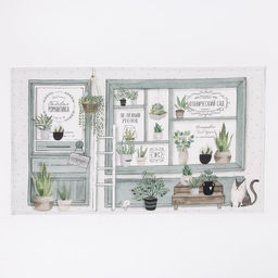 Полотенце Этель Романтика 40х73 см, 100% хлопок, саржа 190 г/м2  фото 2