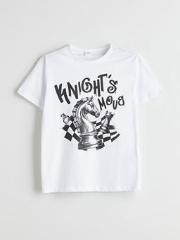 Bisiklet Yaka Erkek ?ocuk ?ortlu Pijama Tak?m?