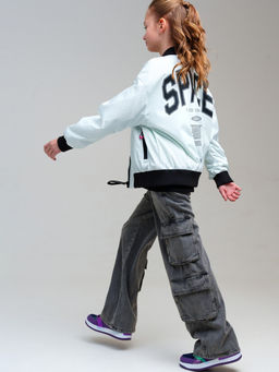 PlayToday / Ветровка-бомбер для девочки  фото 5