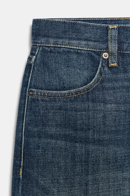 JEANS ZW COLLECTION LOOSE TIRO BAJO / Azul - Zara фото 8