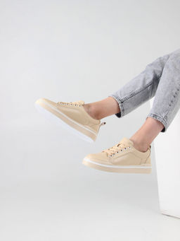 Кеды 158.palomabe/w. Бежевый