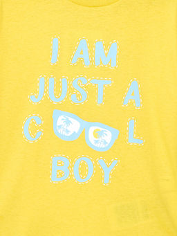 Bisiklet Yaka K?sa Kollu Bask?l? Erkek Bebek Ti??rt - Waikiki фото 2