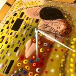 Настенные часы Поцелуй - Стрекоза фото 8