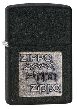 Зажигалка ZIPPO Логотип в золоте | Gold Zippo Logo 362
