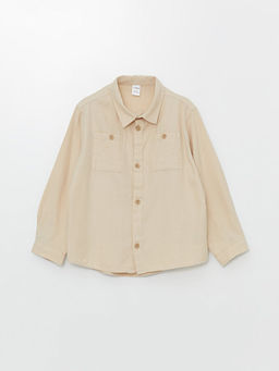 Uzun Kollu Basic Erkek ?ocuk G?mlek