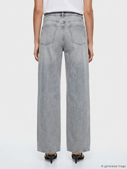 Wideleg Kad?n Jean Pantolon