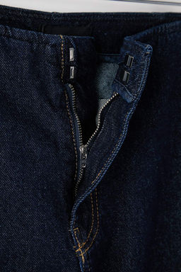 Trendyol Studio Koyu Mavi Bel Detayl? Yuksek Bel Baggy Jeans TWOAW26JE00243 - Trendyolmilla фото 5