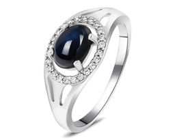 Кольцо, сапфир корунд звездчатый, SL-RIC7