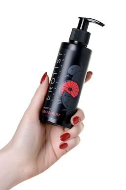 Массажное масло Erotist GRAPEFRUIT, съедобное, грейпфрут, 150 мл  фото 4