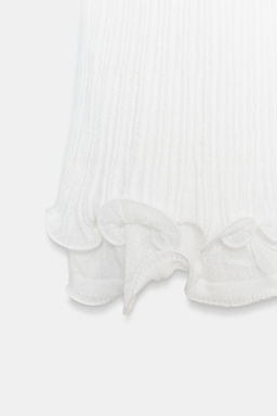 TOP PUNTO DOBLE CAPA / Blanco
