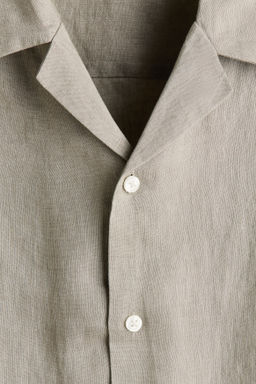 Camisa resort de lino Relaxed Fit - H&m фото 9