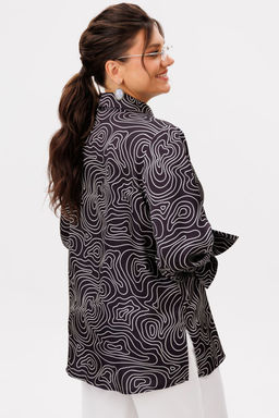 Рубашка ANELLI 1668 круги на воде фото 4