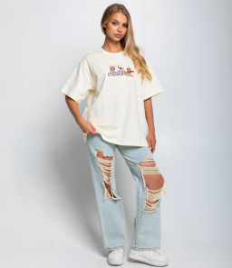 Футболка #КТ61250, кремовый - Dommod фото 4