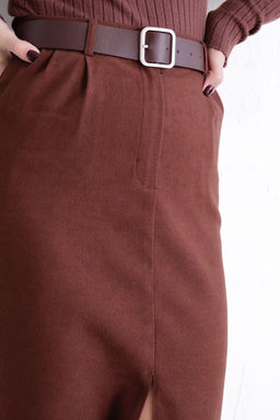 Юбка миди-макси с разрезом спереди - Martichelli фото 59