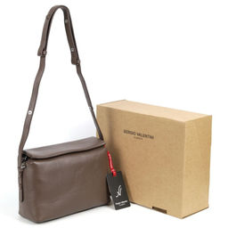 Женская кожаная сумка Sergio Valentini SV-785 Хаки Н-4  фото 4