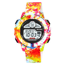 Часы наручные Skmei мужские электронные спортивные 2130colorful-camo