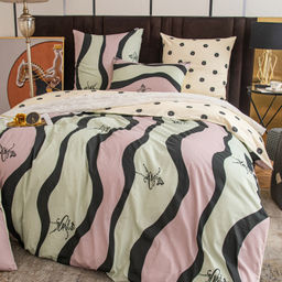 Комплект постельного белья Сатин 100% хлопок C607 Евро/70-70 2 шт;50-70 2 шт - Ситрейд фото 2