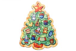 Пазл Новогодняя елочка