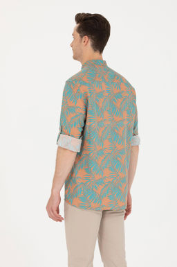 U. S. Polo Assn Мужская мятная рубашка с длинным рукавом - U.s. polo assn фото 5