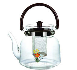 Чайник стекл. жаропрочный 0,6 л "Kelli", арт. 3005-KL