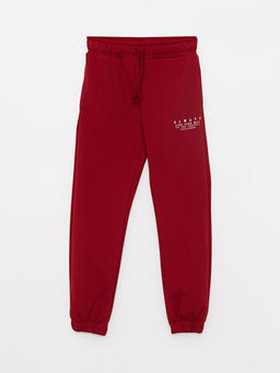 Beli Lastikli Bask?l? K?z ?ocuk Jogger E?ofman Alt?