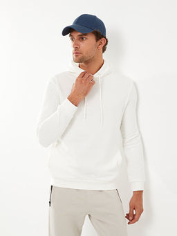 Uzun Kollu Erkek Kal?n Hoodie