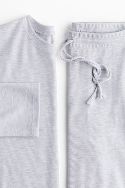 Pijama en punto gofrado - H&m фото 6