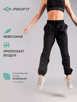 Спортивные женские брюки, черные, bp.150.001 - Profit фото 11
