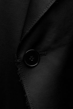 SATIN COAT WITH CONTRAST COLLAR ZW COLLECTION - Zara фото 6