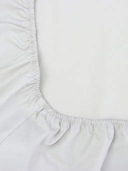 Простыня на резинке евро SL Home, 200200+30 см, серая, перкаль - Sima-land home фото 11