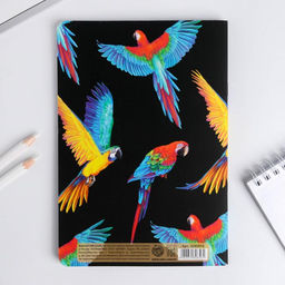 Цена за 2 шт. Блокнот А5, 48 л., в точку, обложка софт-тач «Следуй за своей мечтой»