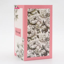 Цена за 5 шт. Коробка для цветов с вкладышем, От всего сердца, с ручками, 20?20?35 см