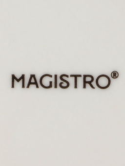 Кружки Magistro Real Marble, 400 мл, набор 2 шт., фарфор, белые