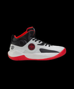 БЕЗ УПАКОВКИ Кроссовки баскетбольные JOGEL Launch MID, White/black/red