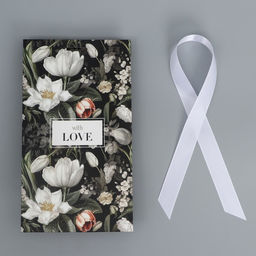 Цена за 2 шт. Пакет подарочный с лентой, упаковка, «Люблю тебя очень», 13 х 23 х 7 см