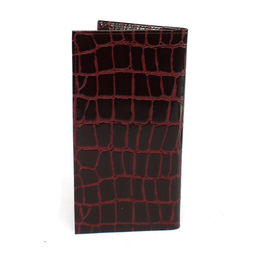 Портмоне/клатч жен Croco-ПР-959 натуральная кожа 4 отд, 8 карм, бордо скат (67) 265491  фото 2