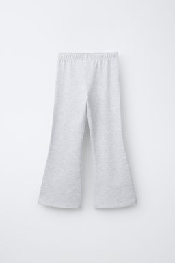 PANTAL?N FLARE FELPA / Gris vigor? - Zara фото 3