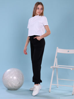 Брюки Бой Т черный - Ладошки фото 16