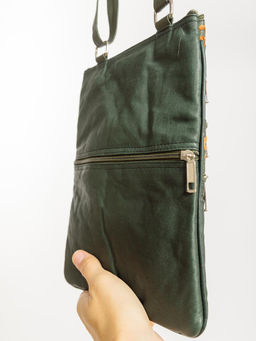 Сумка натуральная кожа через плечо №1114/9 - Ганг фото 4