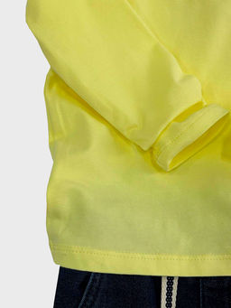 Футболка (лонгслив)	 UD 0634 желтый - Mini maxi фото 3