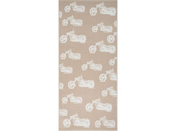 Полотенце махровое 6с102.511ж2 Мото-паттерн(лен3) 67х150см