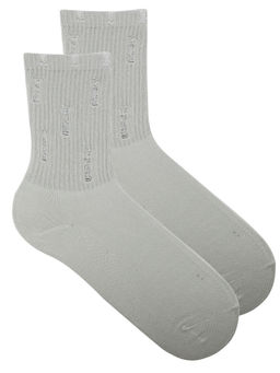 Носки р.35-40 Рваные Светло-серые