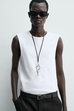 RIBBED TANK TOP - Zara фото 13