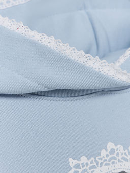 Худи для девочек голубое - Mark formelle фото 8