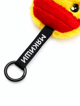 Мягкая игрушка брелок «Уточка с кругом», на подвесе, 13 см