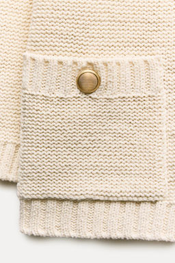 PLAIN KNIT CARDIGAN - Zara фото 16