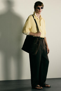 CAMISA POLO ALGOD?N - LINO / Lima - Zara фото 6