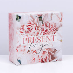 Цена за 2 шт. Коробка подарочная сборная, упаковка, Present, 15?15?7 см