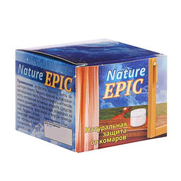 Цена за 2 шт. Гель-репеллент от комаров Nature Epic, на эфирных маслах, 50 мл, Ваше Хозяйство